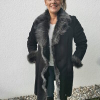 Lederjacke für Frau