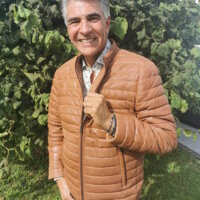 Lederjacke für Mann