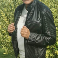 Lederjacke für Mann