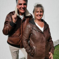 Lederjacke für Mann und Frau