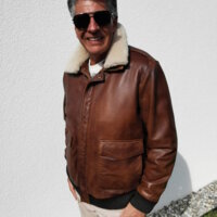 Lederjacke für Mann